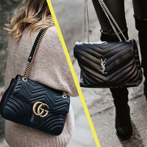 Bag Battles: Gucci Marmont Vs Saint Laurent LouLou 